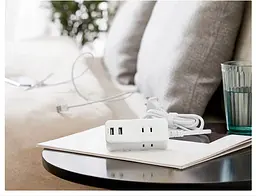 Фільтр-продовжувач Xiaomi Aigo AC0320 Power Strip (3 х розетки 2 х USB) 1 м - мініатюра 4