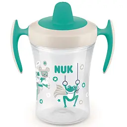 Поїльник Nuk Evolution Trainer від 6 міс. 230 мл зелений (3953131) - мініатюра 2