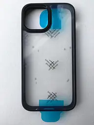 Чохол прозорий протиударний Spigen Ultra Hybrid Crystal ACS03351 для iPhone 13 Mini (5.4") Matte Black - мініатюра 5