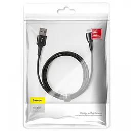 Кабель Baseus Halo Cable USB to Lightning 2.4A 0.5m CALGH-A01 Black - мініатюра 4