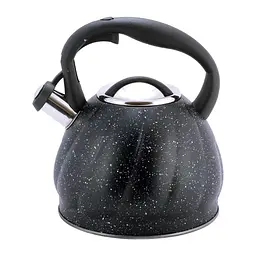 Чайник із свистком Kamille KM-1073 3 л чорний - мініатюра 7