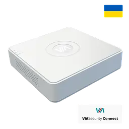 4х канальний IP відеореєстратор VIA SECURITY VIA-NVR04V1Q з підтримкою до 6МП (Value Q Series)