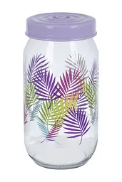 Банка Herevin Fiolet Leaf, 1 л (6468016) - мініатюра 2