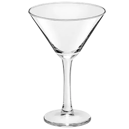 Набір: вермут Martini Extra Dry 18% 0,.5 л + оливки Nefeli Halkidiki зелені фаршировані блакитним сиром у розсолі 300 г + набір келихів S&T для мартіні 260 мл 4 шт. - мініатюра 4