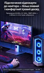 Кабель HDMI - miniHDMI 2 метра ULEN 4K двонаправлений швидкісний 18 Gbps шнур перехідник - мініатюра 11