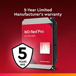 Жорсткий диск 8TB 3.5" 7200 256MB SATA Red Pro NAS WD teh0013529 - мініатюра 3