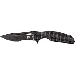 Ніж Skif Defender II Чорний Stonewash чорний 423SEB - мініатюра 3