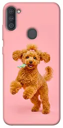 TPU чохол Demsky Happy poodle для Samsung Galaxy A11