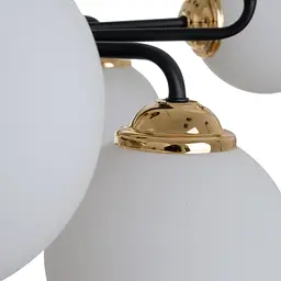 Люстра Brille молекула стельова E14 40W BK (BL-908C/12) - мініатюра 6