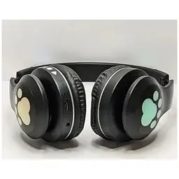 Бездротові дитячі навушники Cat Ear VZV-23M Bluetooth з котячими вушками чорні - мініатюра 3