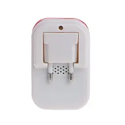 Зарядний пристрій жабка HY02, LCD USB Charger 4.2V 0.3A, червоно-білий адаптер живлення - мініатюра 6