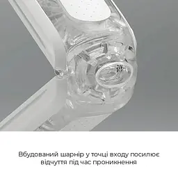 Мастурбатор Tenga Flip Zero Gravity White, змінна інтенсивність стимуляції, розкладний - мініатюра 5