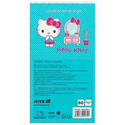 Блокнот Kite Hello Kitty на магніті, 60 аркушів, клітинка (HK24-092-1) - мініатюра 4