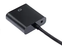 Перехідник-конвертер HDMI (male) на VGA (female) + Audio 10cm, 4K/2K - мініатюра 2