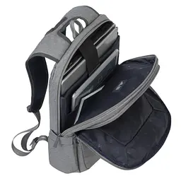 Рюкзак для ноутбука RivaCase 15.6" 7760 Grey (7760Grey) - мініатюра 4