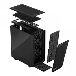 Корпус Fractal Design Meshify 2 Compact Dark TG (FD-C-MES2C-02) Без БП - мініатюра 7