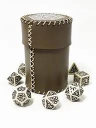 Настільна гра Планета Ігор Чаша для кубиків D20 (коричнева) (Dice cup D20 brown) (pi-dc005) - мініатюра 3