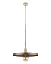 Підвісний світильник, люстра TK Lighting 10758 Sila E27 1x15W IP20 коричневий