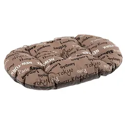 Подушка для собак та котів Ferplast Relax Cities 45/2 коричнева 43x30 см 82045076