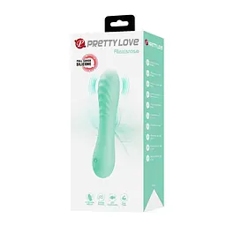 Вібратор Pretty Love Alexisrose 15 см зелений - мініатюра 9
