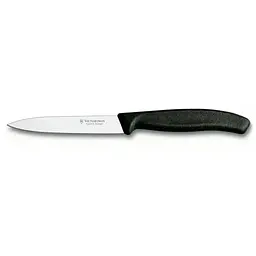 Кухонний ніж Victorinox SwissClassic для нарезки 10 см, черный (6.7703)
