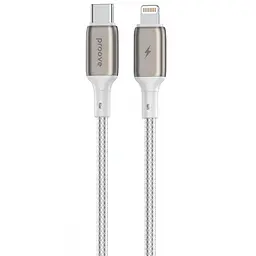 Кабель Proove Dense Metal Type-C to Lightning 27W (2m) white (CCDM27002122)