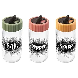Спецівниця Herevin 2024 Colours Salt&Pepper Mix 240 мл 1 шт. в асортименті (131077-150)