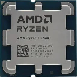 Процесор AMD Ryzen 7 8700F (4.1GHz 16MB 65W AM5) Tray (100-000001590)
