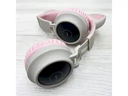 Навушники з мікрофоном Hoco W27 Cat Ear Grey - мініатюра 10