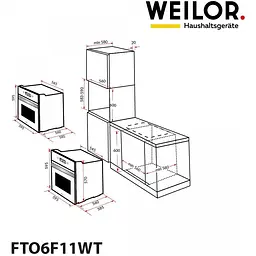 Духова шафа Weilor FTO6F11WT - мініатюра 21
