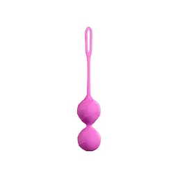 Вагінальні кульки рельєфні Honeybuns Pretty Violet Miss V, рожеві - мініатюра 2