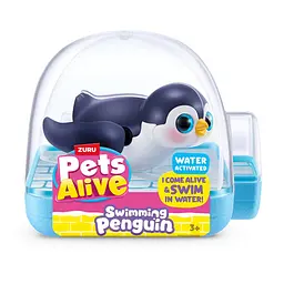 Інтерактивна іграшка PETS ALIVE S1 – ПІНГВІНЧИК (чорний) Pets & Robo Alive 9573A
