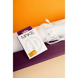 Кабель Make Type-C to Lightning 3A 1.2 м TPE White - мініатюра 2