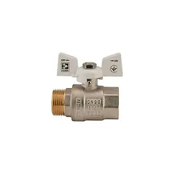 Кран кульовий Koer 3/4" ГШМ (KR.218.W) білий KR0183 - мініатюра 4