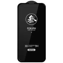 Захисне скло Remax 3D (GL-27) для Apple iPhone 15 / 16 (6.1) Чорний - мініатюра 2
