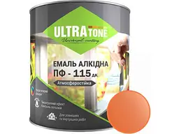 Емаль алкідна ПФ-115 ULTRA TONE помаранчевий 0.9кг