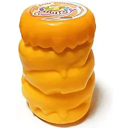 В'язка маса Danko Toys Fluffy Slime FLS-01-01U із сюрпризом помаранчева