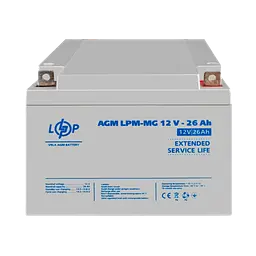 Акумулятор мультигелевий LPM-MG 12V - 26 Ah - мініатюра 2
