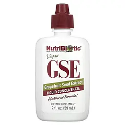Грейпфрутовые косточки (GSE) Grapefruit Seed Extract (GSE) Liquid Concentrate 59 мл Nutribiotic vit0006083