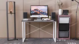 Комп'ютерний стіл Дейв 75x100x70 білий ДСП Сосна Кембра 16мм FRD-102170 - мініатюра 4
