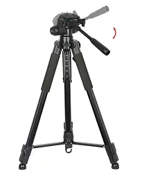 Штатив Sino професійний універсальний 1.7 м чорний (3600S) - мініатюра 2