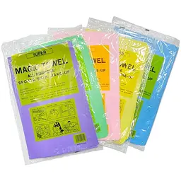 Ганчірка для прибирання Magic Towel миття автомобіля та зняття макіяжу 300х400мм