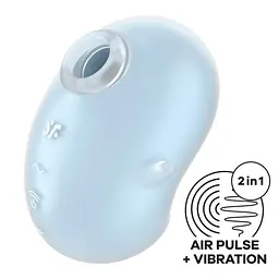 Вакуумний стимулятор - Satisfyer Cutie Ghost Blue