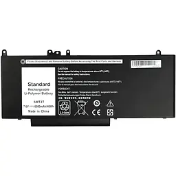 Акумулятор для ноутбуків Dell Inspiron 14 5000 Series (6MT4T) 7.6V 6000 mAh