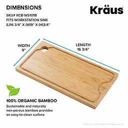Дошка для нарізання Kraus KCB-WS101BB - мініатюра 5