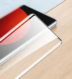 Захисне скло DK Full Glue 3D для Xiaomi Mi 11 015560 black - мініатюра 2
