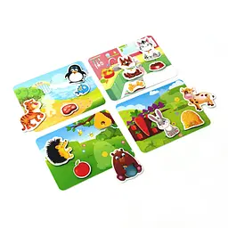 Гра з липучками Vladi Toys Хто що їсть (VT1302-27) - мініатюра 2
