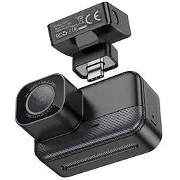 Відеореєстратор Hoco DV10 Xiaomini Screen Dashcam Black - мініатюра 4
