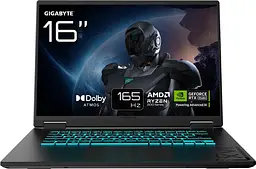 Ноутбук GIGABYTE Gaming A16 (3VHK3UA893SD)