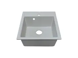 Кухонна мийка Adamant Brick 460x515x200 old stone 4824296101210, Сірий - мініатюра 2